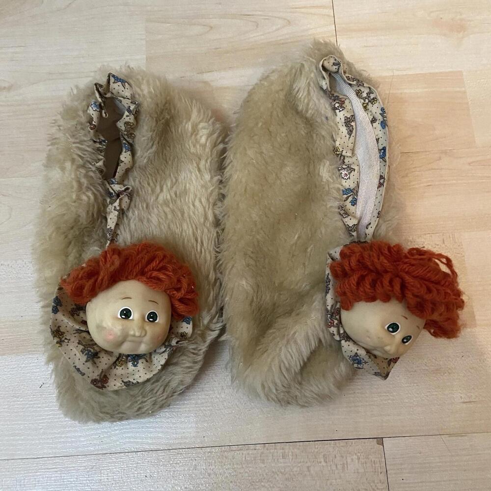 Vtg Cabbage Patch Dolls Slippers 1984 - Picture 6 of 16